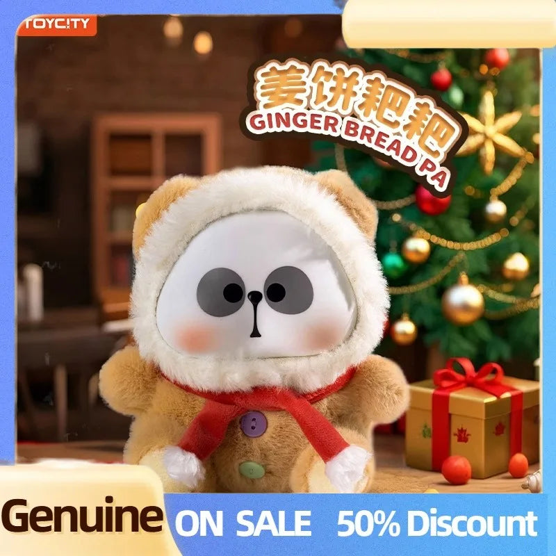 Genuine Mr.Pa Candy Series Blind Box Little Panda Candy Vinyl Face Doll Bag Pendant Mystery Box Kawaii Collect Toy Girl'S Gift