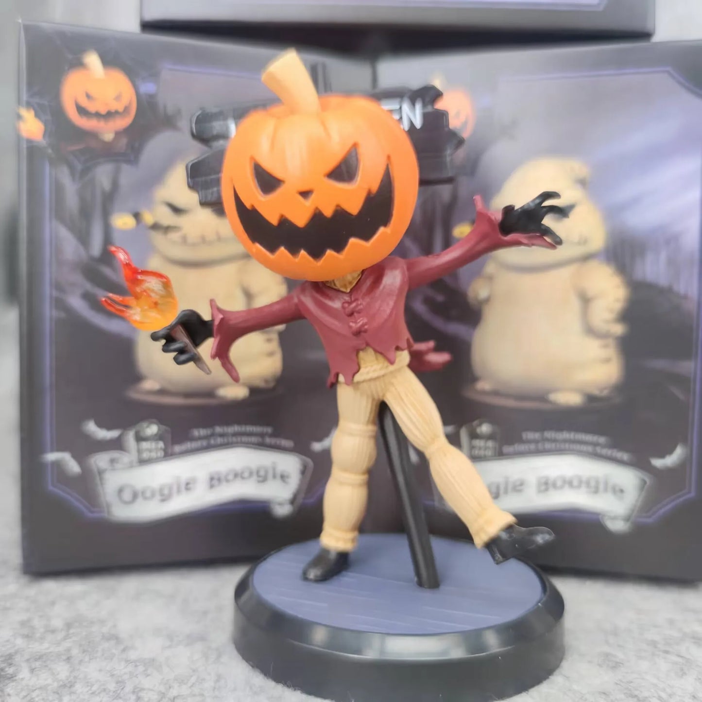 Disney The Nightmare Before Christmas Collectible Figurines – 6 Pack | Jack, Sally, Oogie & More