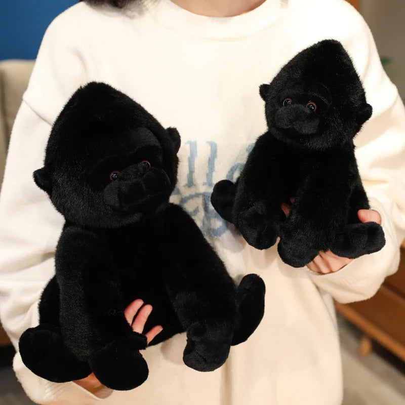 Plush Black Monkey Chimpanzee Stuffed Toy 22cm-32cm