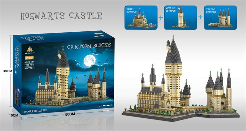 Harry Potter DIY Building Block Magic Hogwarts School - 7750 Pieces
