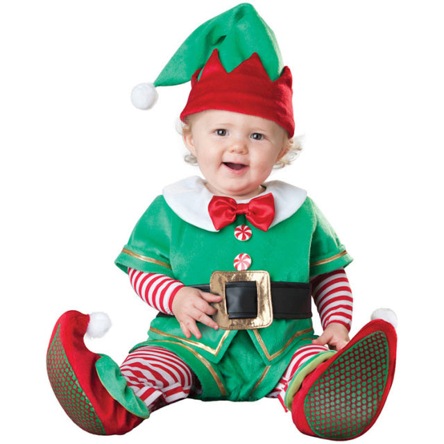 Baby Elf Costume (Age 9M-24M) Green