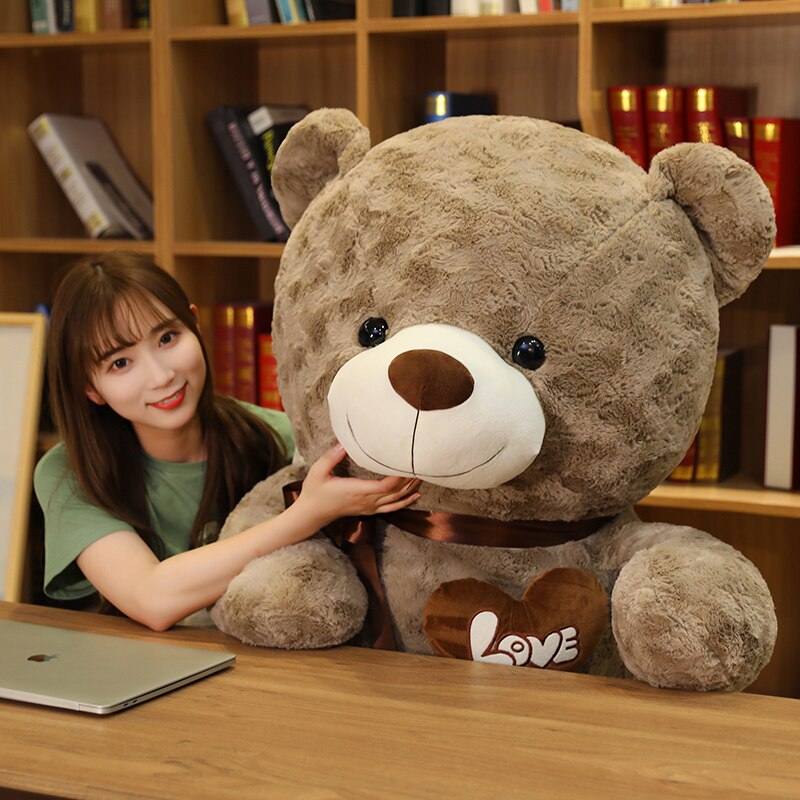 Large Plush ‘Love’ Teddy Bear Gift Stuffed Toy 60cm - 100cm