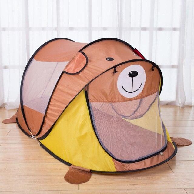 Children’s Tent Play Pen Brown