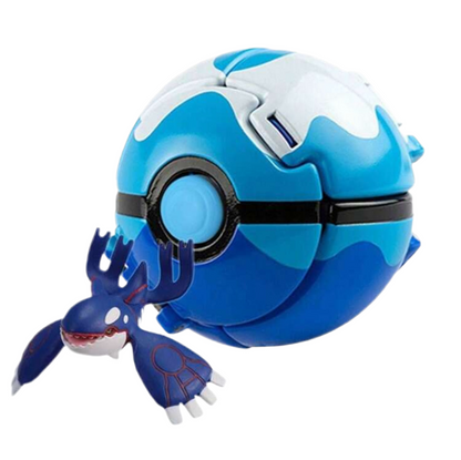 Pokémon Surprise Flipping Pet Ball | Pokémon Figure | Collectible Toy Multicolor K