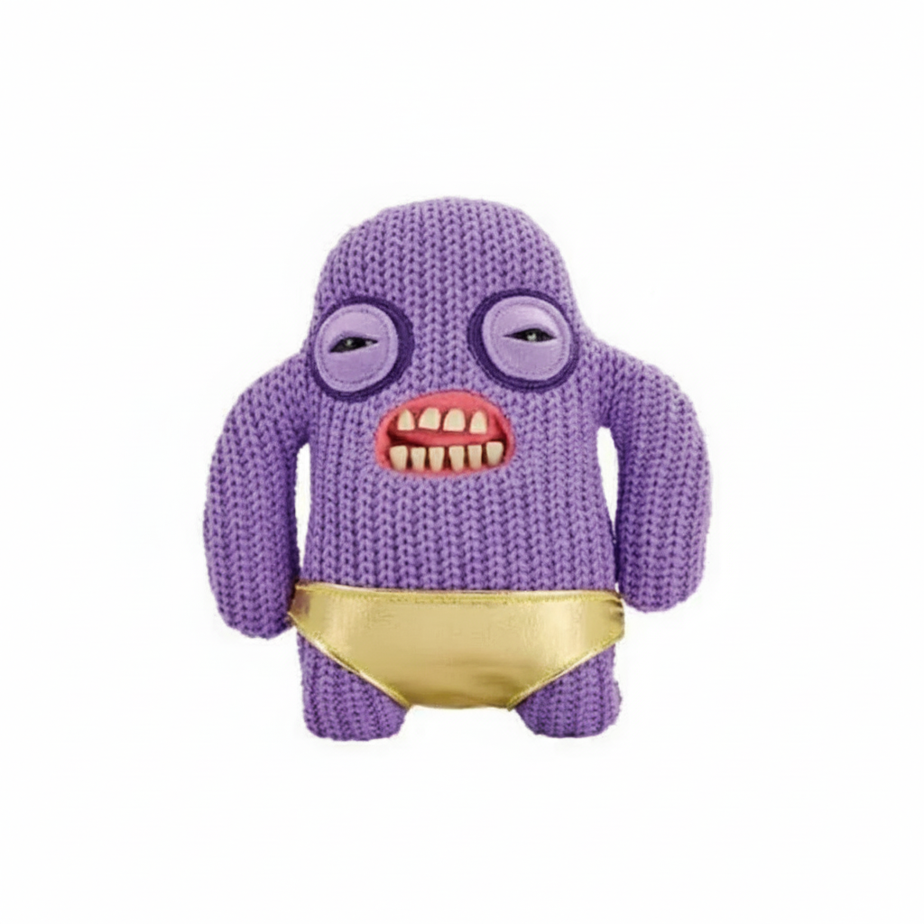 Original Fuggler Monster Plush – | Funny Ugly Teeth Monster | 28–30cm Soft Plush Toy