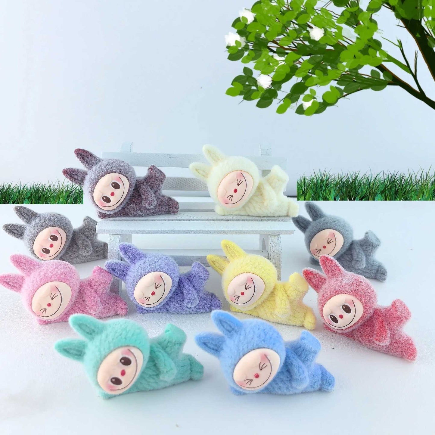 Labubu The Monsters Blind Box Set â€“ 12 Mini Anime Figures | Cute Collectible Dolls | 7cm