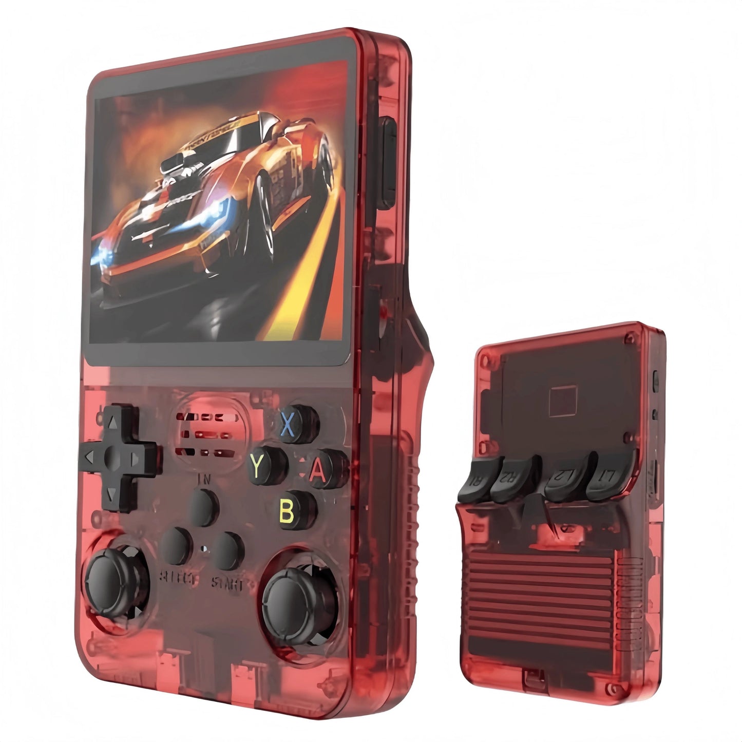 Retro R36S Handheld Video Game Console – 3.5” IPS Screen | 128GB Pocket Player with 10,000+ Preloaded Games | Linux System