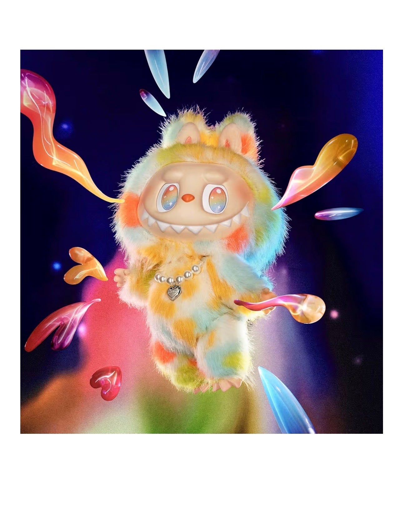 Large Labubu The Monsters Big Into Energy Series â€“ Rock the Universe Vinyl Plush Doll | 37cmï¿¼