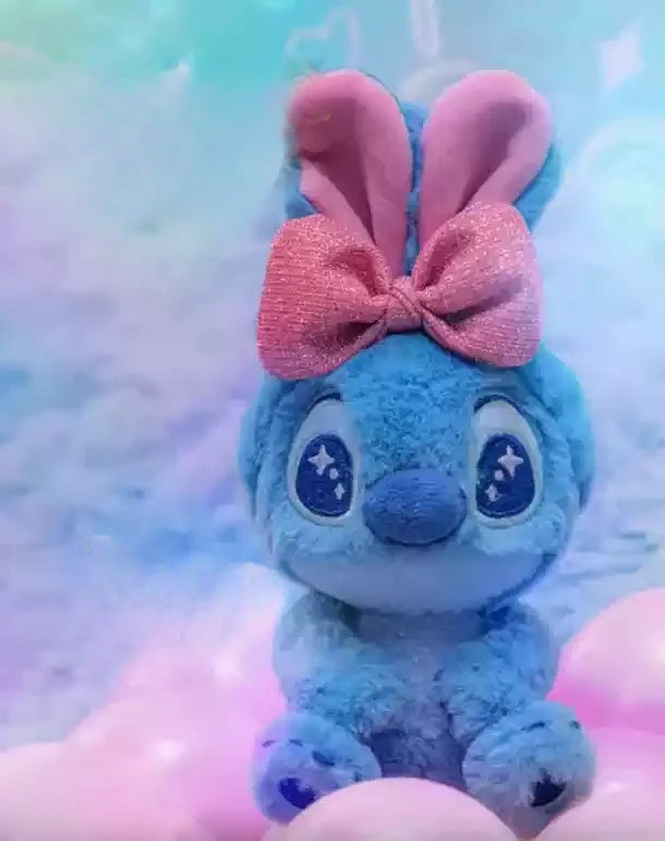 Disney Stitch Cosbi Plush Keychain Blind Box Berry smoothie
