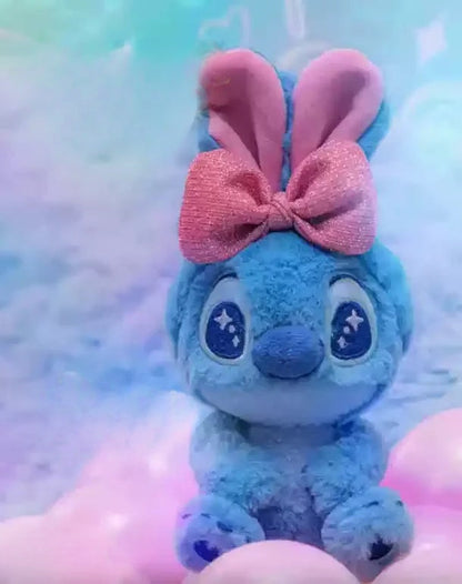 Disney Stitch Cosbi Plush Keychain Blind Box Berry smoothie