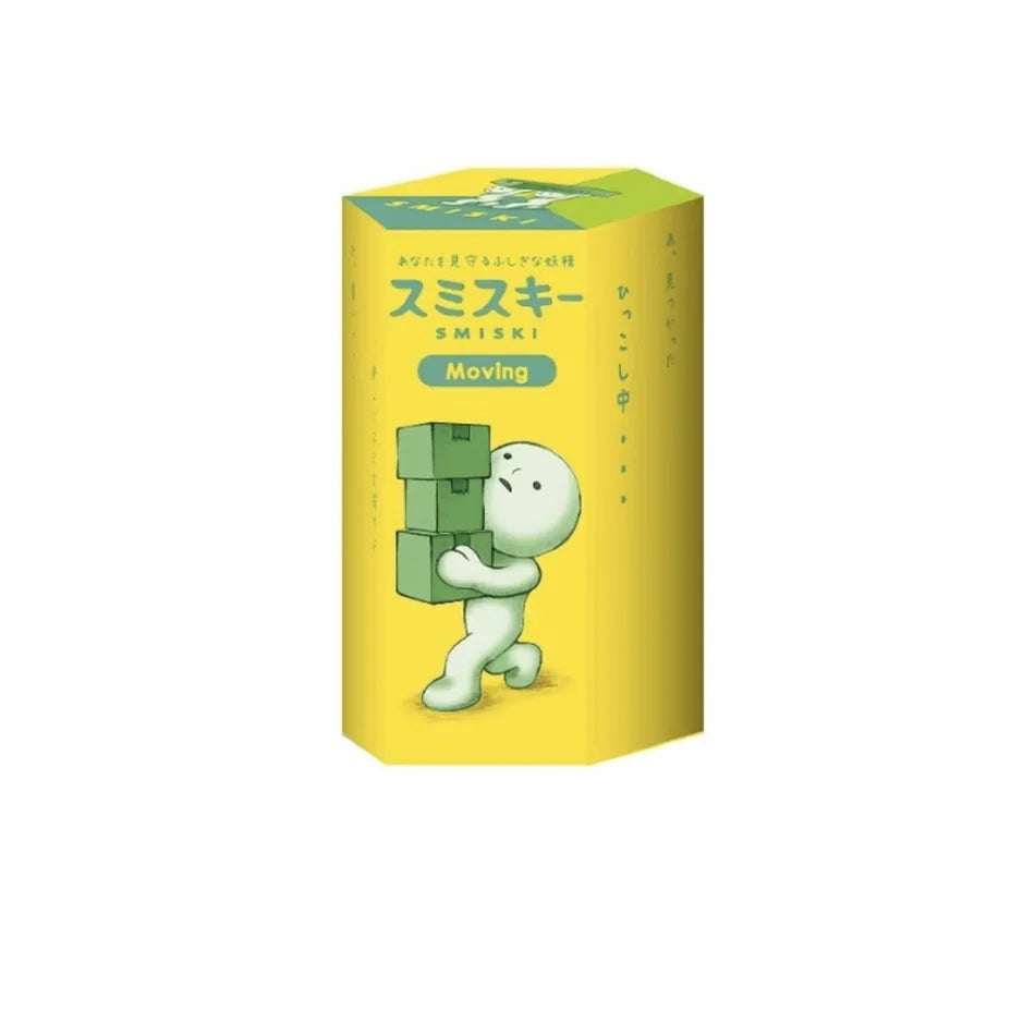 Smiski Life Worker Series – Glow-in-the-Dark Hippers Blind Box Figures | 12-Piece Tabletop Collectibles Green RANDOM 1PCS