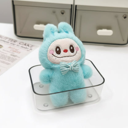 Labubu The Monsters – 3rd Gen Plush Keychain Doll | 12–15cm Backpack Charm Light Blue