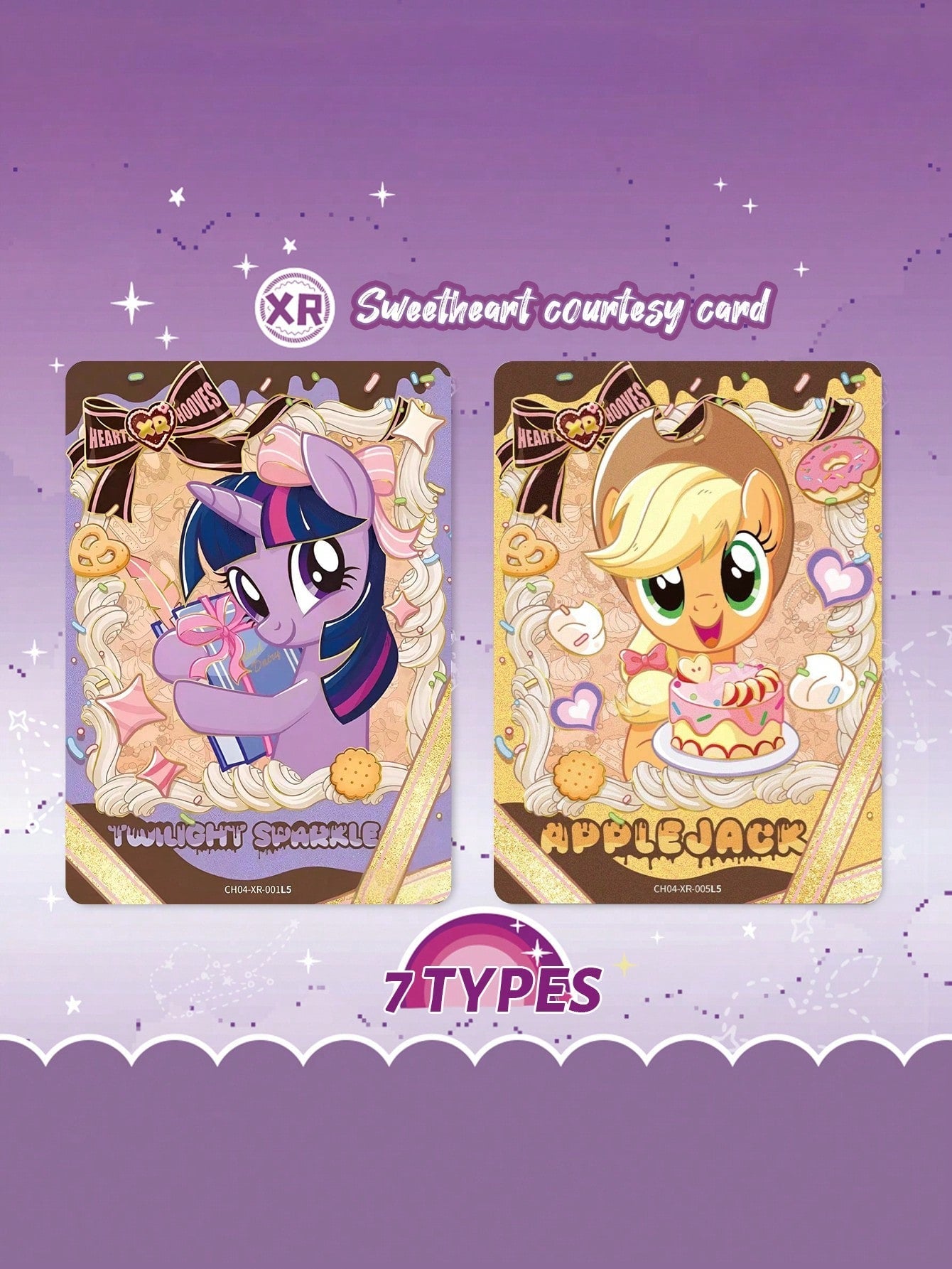 Kayou My Little Pony Friendship Anime Collection Trading Cards Rainbow Vol 3 Edition