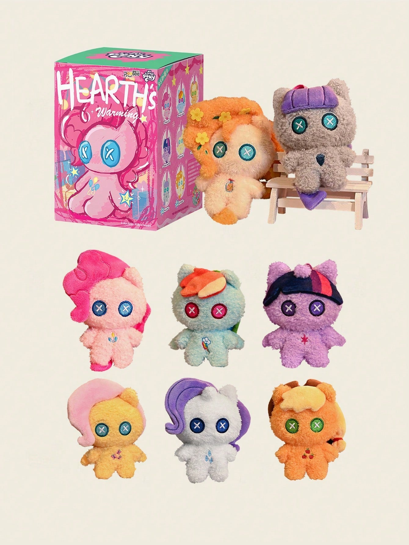 My Little Pony Hearth’s Warming Eve Plush Charm – Blind Box
