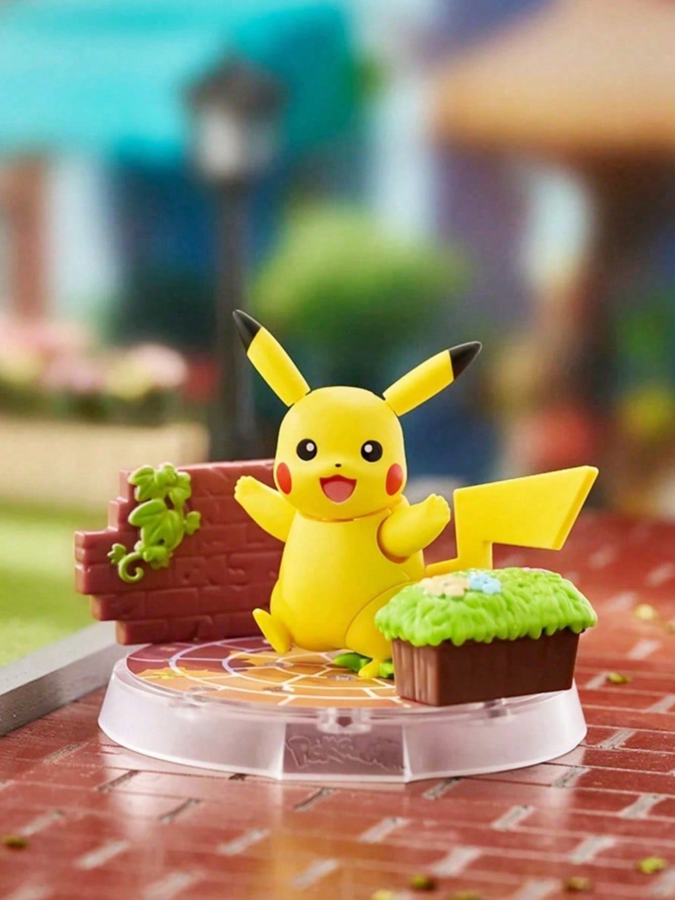 Pokémon Building Block Figurine – 1PC Collectible Model Toy | Pikachu, Eevee, Charizard, Sprigatito, Lucario & More Multicolor