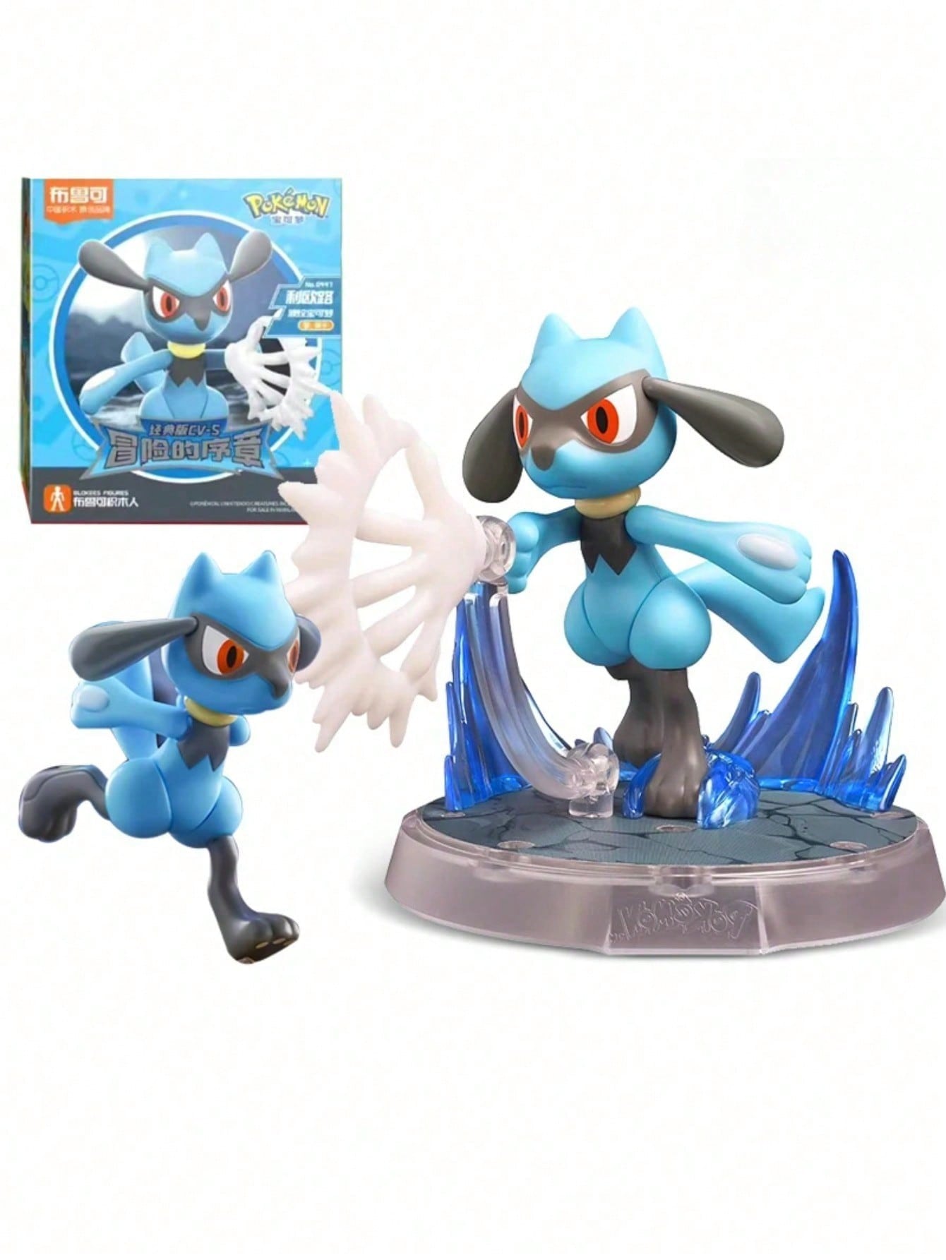 Pokémon Building Block Figurine – 1PC Collectible Model Toy | Pikachu, Eevee, Charizard, Sprigatito, Lucario & More