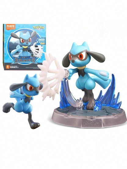 Pokémon Building Block Figurine – 1PC Collectible Model Toy | Pikachu, Eevee, Charizard, Sprigatito, Lucario & More