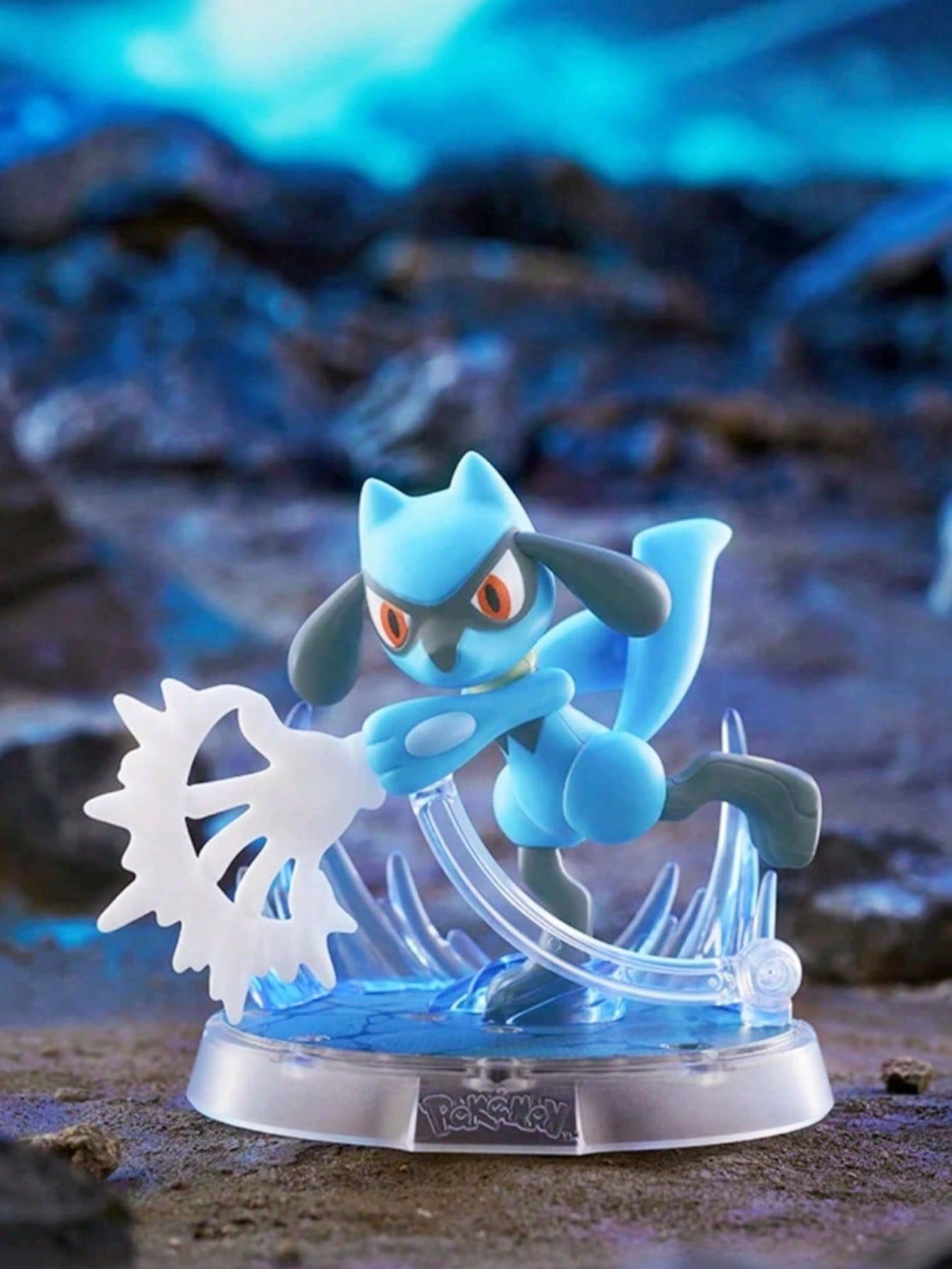 Pokémon Building Block Figurine – 1PC Collectible Model Toy | Pikachu, Eevee, Charizard, Sprigatito, Lucario & More Multicolor Riolu