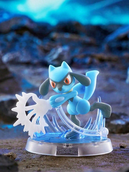 Pokémon Building Block Figurine – 1PC Collectible Model Toy | Pikachu, Eevee, Charizard, Sprigatito, Lucario & More Multicolor Riolu