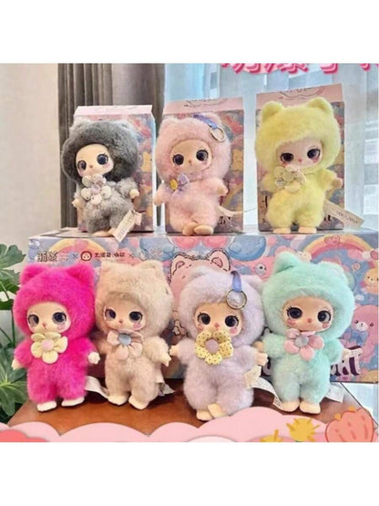 Liila's Lucky Cat Plush Blind Box Series (Zoo Series) Multicolor A Complete Set Of 8