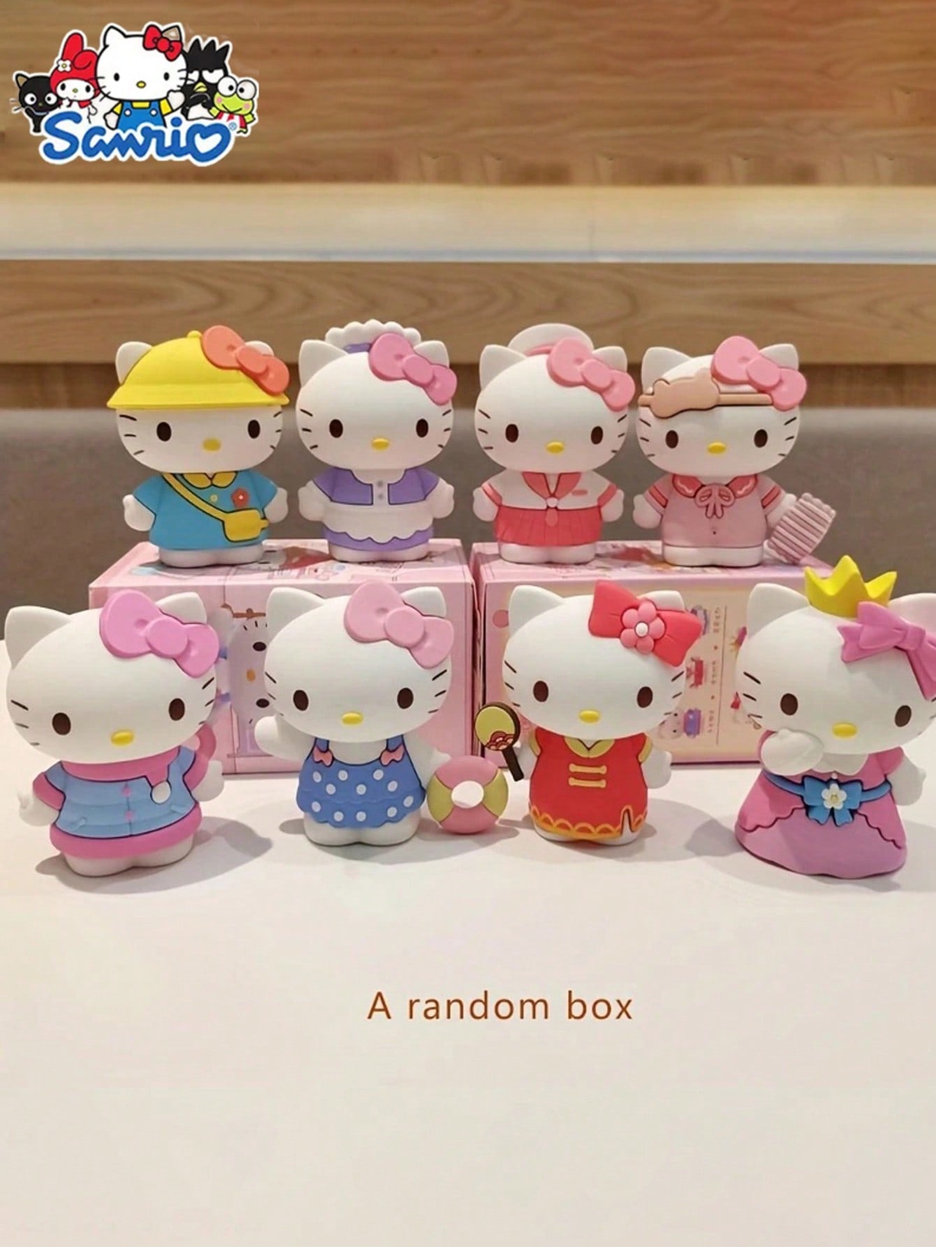 Hello Kitty Mini Doll Figures