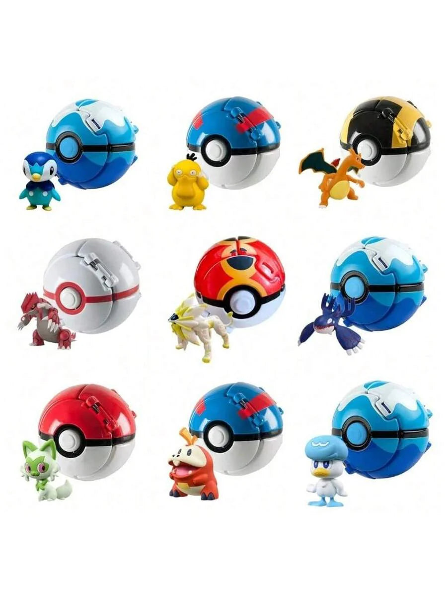 Pokémon Surprise Flipping Pet Ball | Pokémon Figure | Collectible Toy