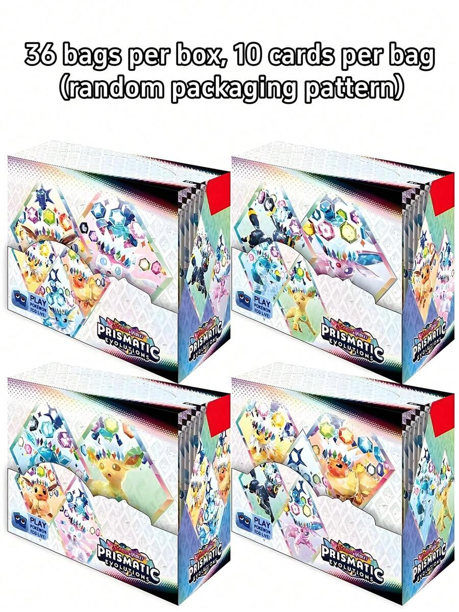 Pokémon TCG: Scarlet & Violet—Prismatic Evolutions Trading Cards Booster Bundle