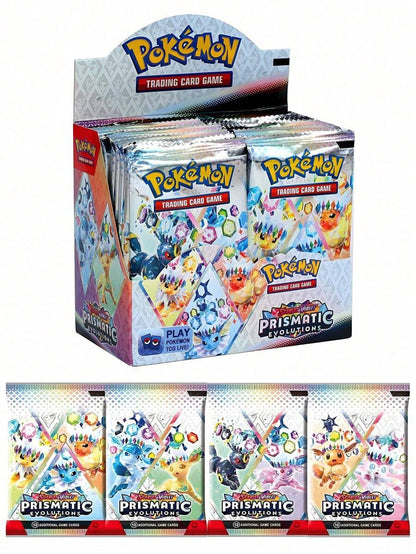 Pokémon TCG: Scarlet & Violet—Prismatic Evolutions Trading Cards Booster Bundle Multicolor 36 Packs box