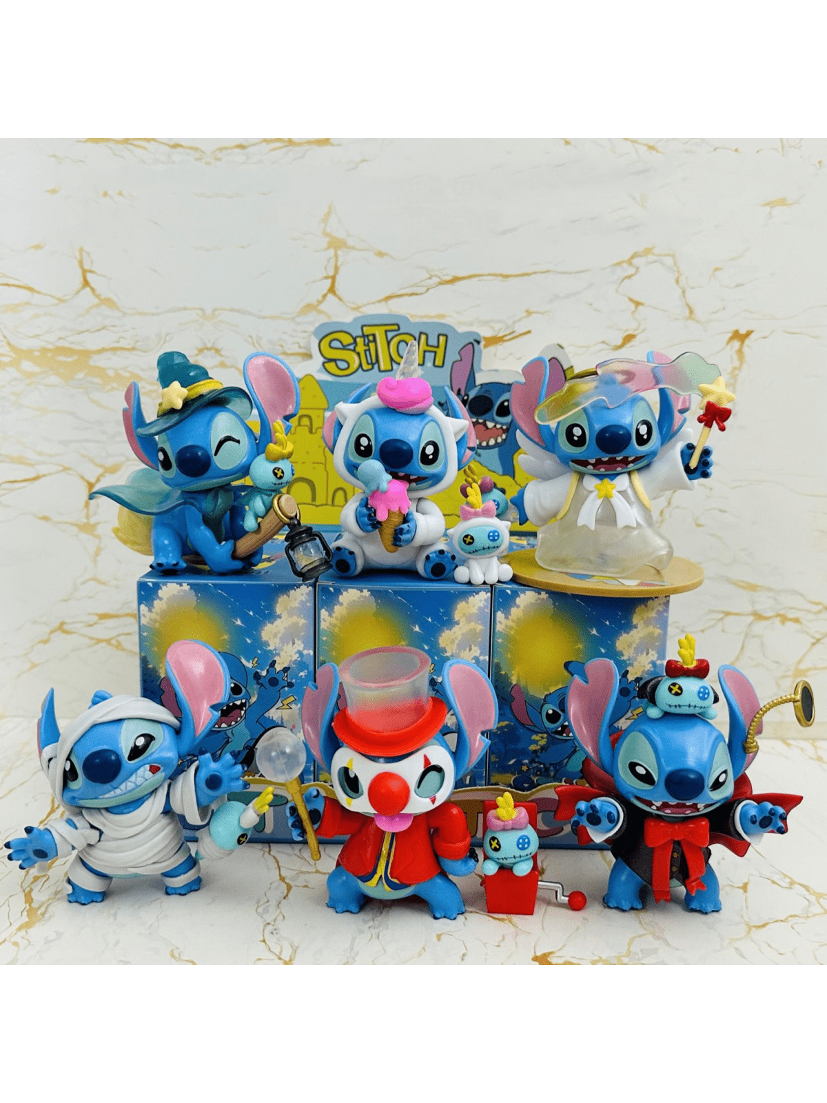Miniso Top Toy Disney Stitch Wacky Diary 2.0 Series Single Blind Box