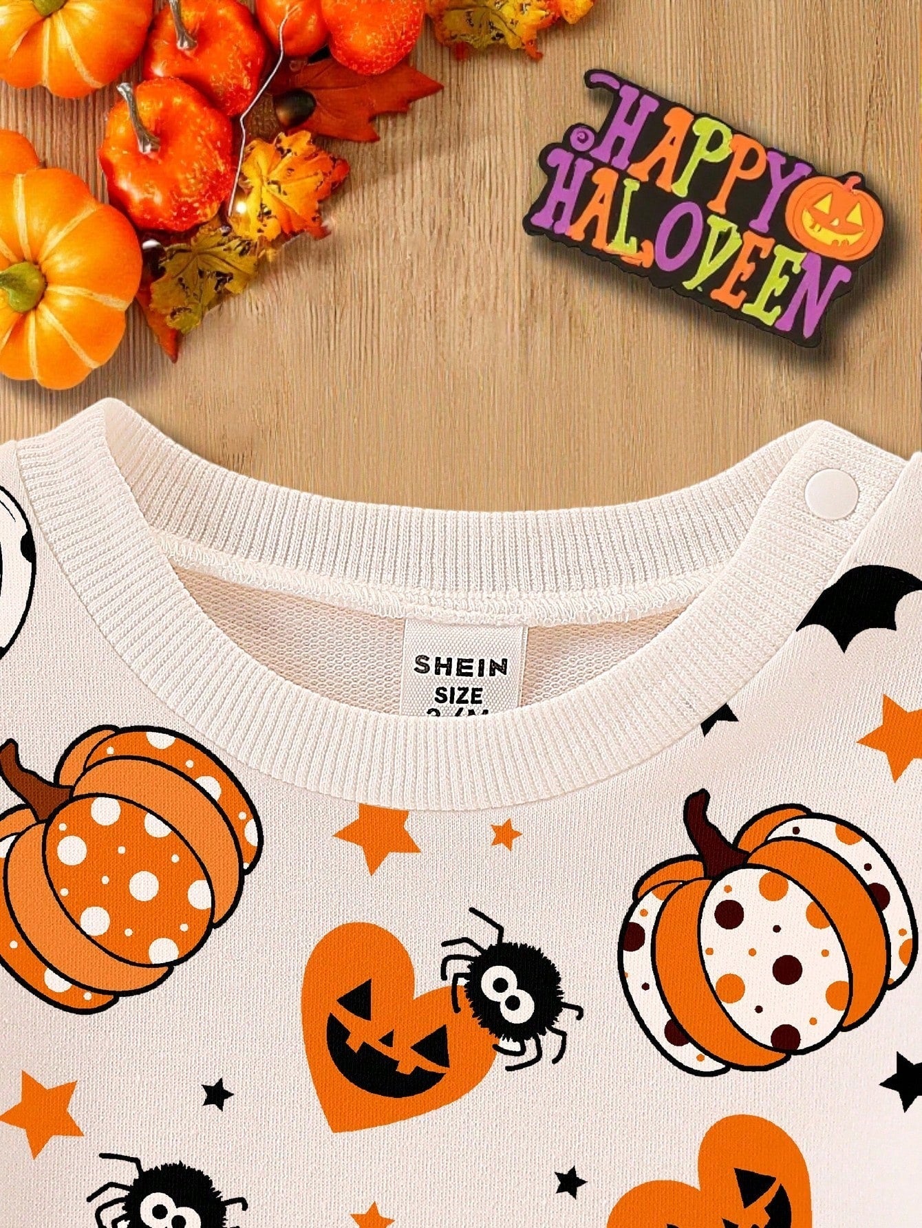 Baby Girls/Boys Halloween Bodysuit (Age Newborn-12M)