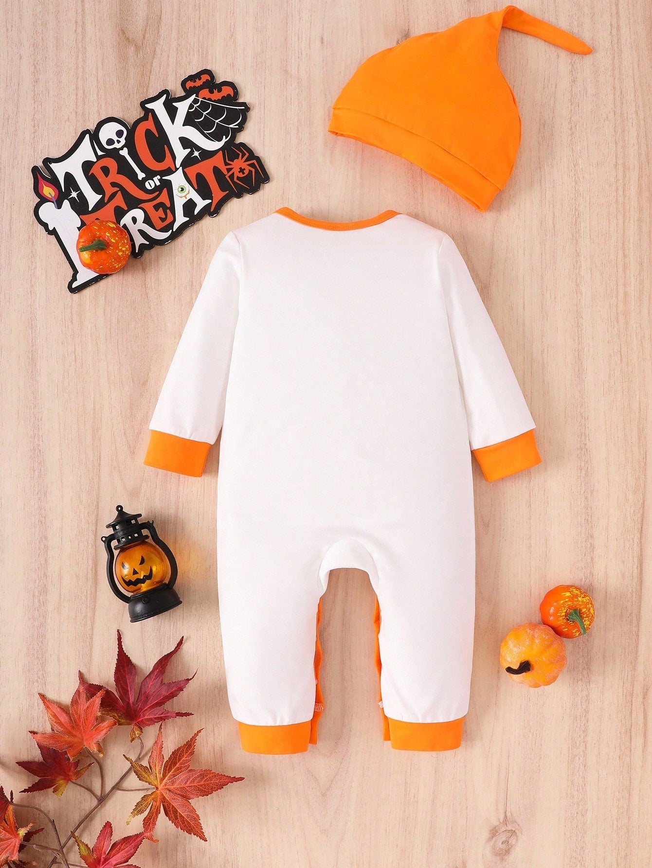 Baby My 1st Halloween Romper & Hat (Age 3M-24M)