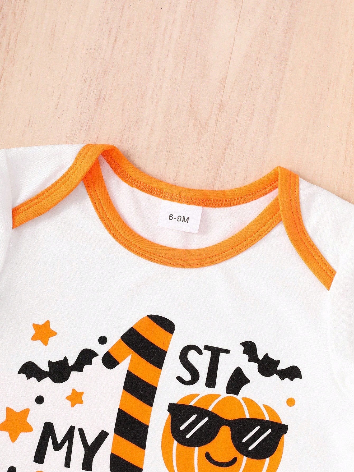 Baby My 1st Halloween Romper & Hat (Age 3M-24M)