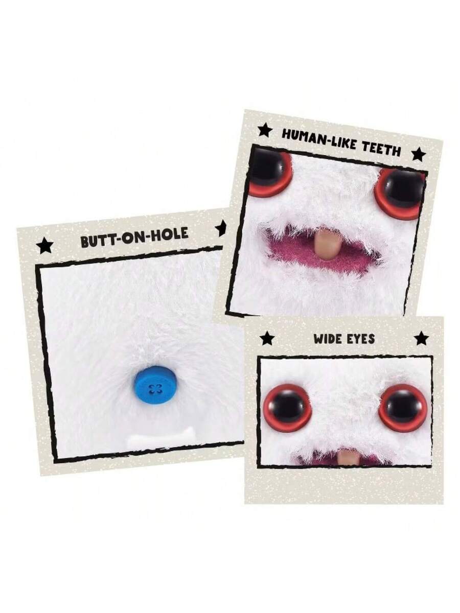 Fuggler Baby Ugly-Cute Monster Plush - Quirky Mini Soft Doll