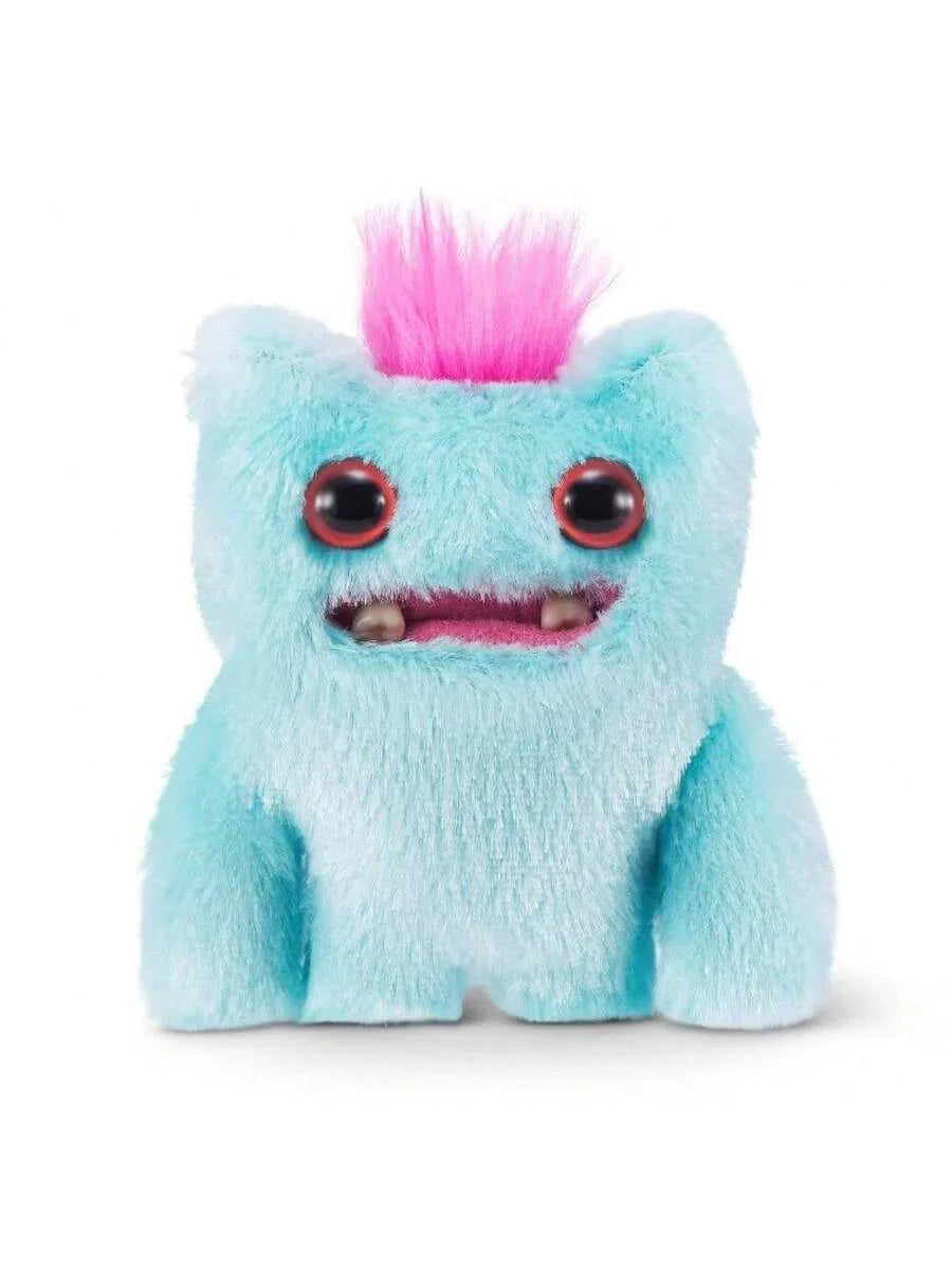 Fuggler Baby Ugly-Cute Monster Plush - Quirky Mini Soft Doll 15704 Cute Tooth Monster-wide Eyed Monster Light Blue one-size