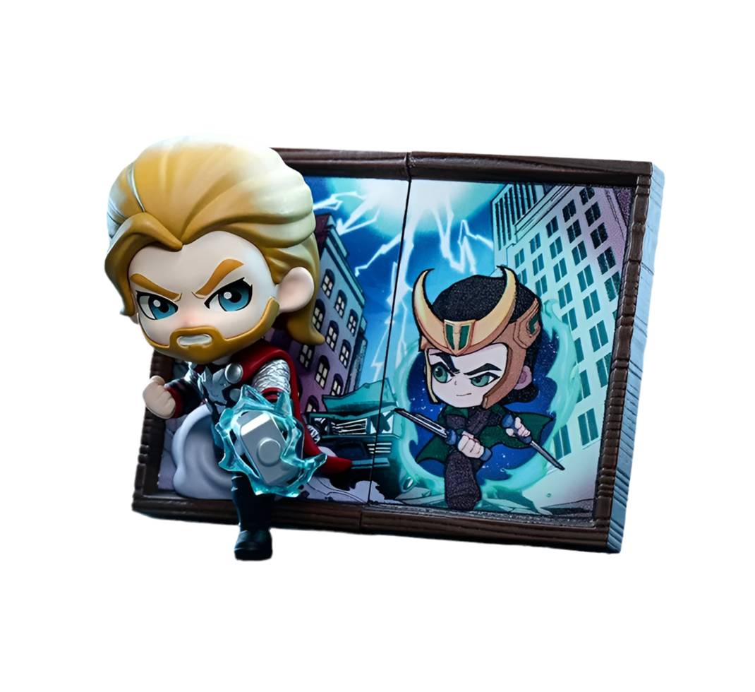 Marvel Photo Frame Series Blind Box Figure