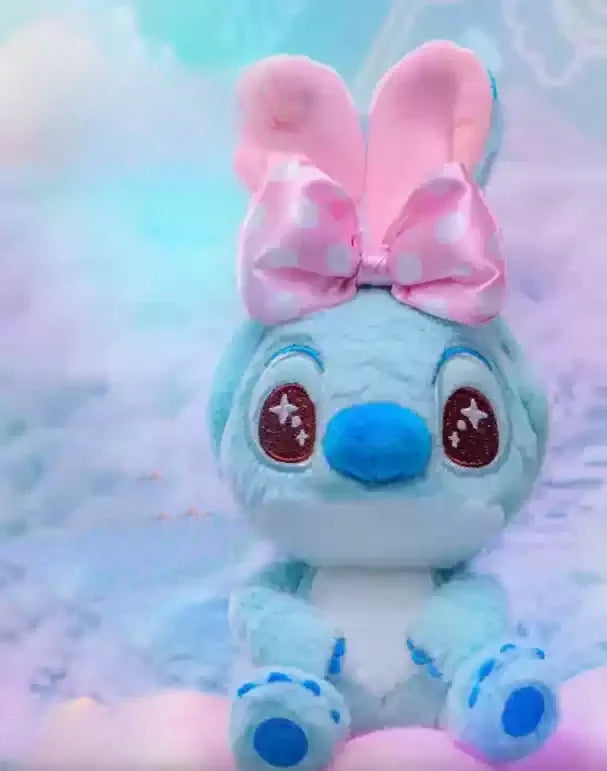 Disney Stitch Cosbi Plush Keychain Blind Box Soft cotton