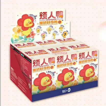 UpsetDuck 2 Act Cute Duck Series – Plush Doll Blind Box | Kaii Action Figure Model 6 Pack