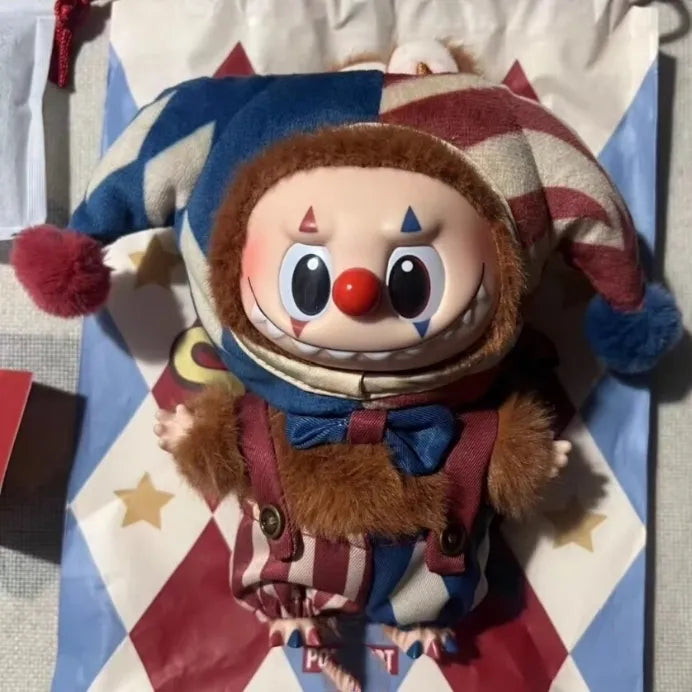 Labubu The Monsters – Halloween “Why So Serious” Series | Juggling Clown Mini Vinyl Plush Pendant Blind Box