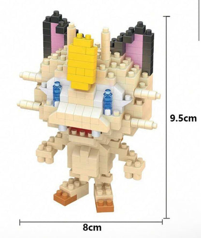 Pokémon Mini Building Blocks Figures – Pikachu, Charizard, Togepi, Cubone & More | Anime Brick Toys for Kids