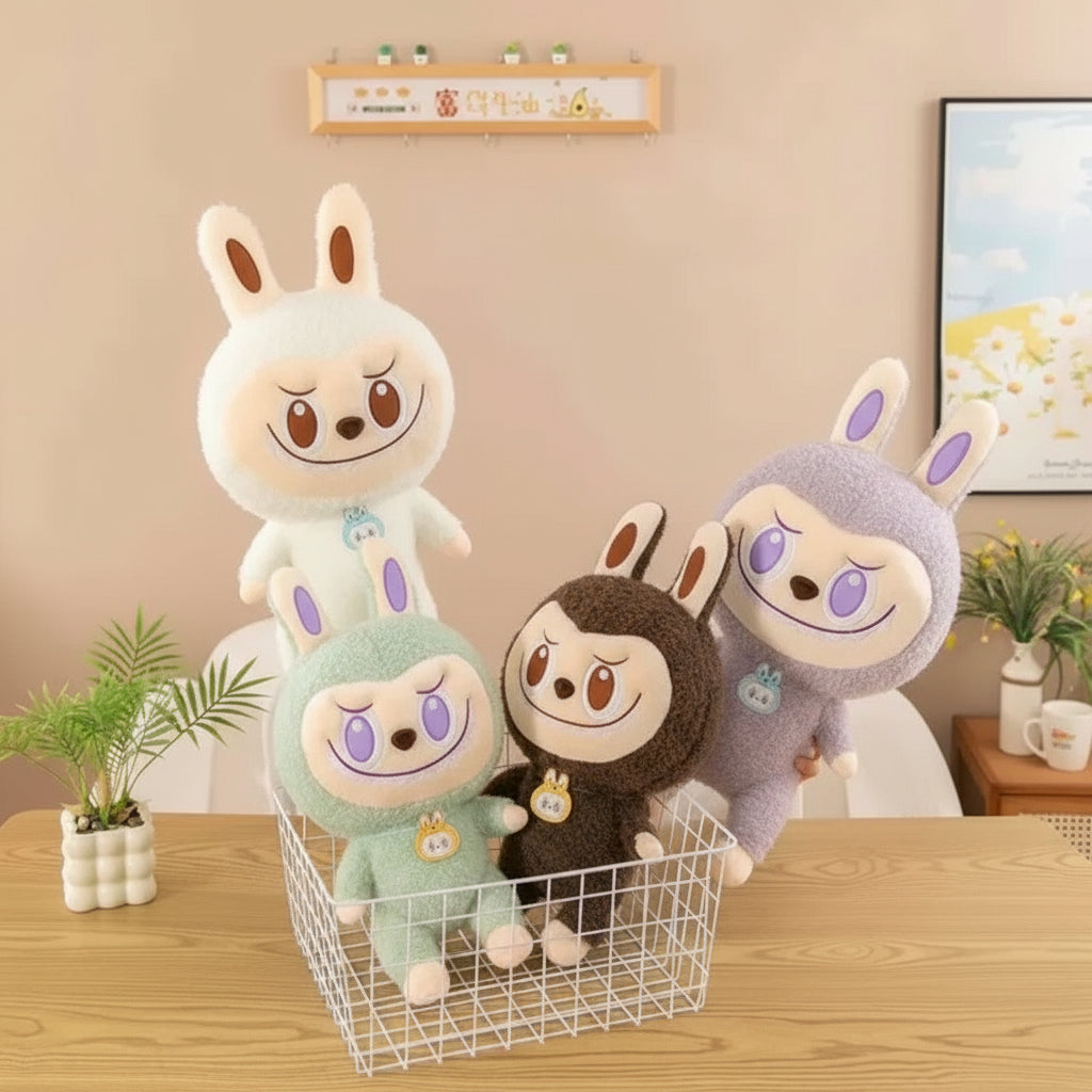 Labubu The Monsters Plush Huggable Pillow â€“ 80cm Soft Stuffed Animal