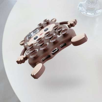 Labubu The Monsters – Phone Cover | Compatible with iPhone 13, 14, 15, 16 Max & Pro | Suction Cup Stress-Relief Design