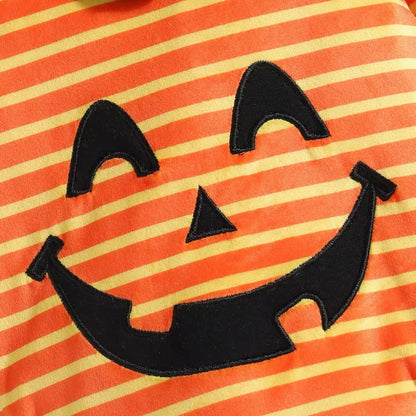 Baby Orange Halloween Bodysuit Socks & Hat Costume (Age Newborn - 24M)