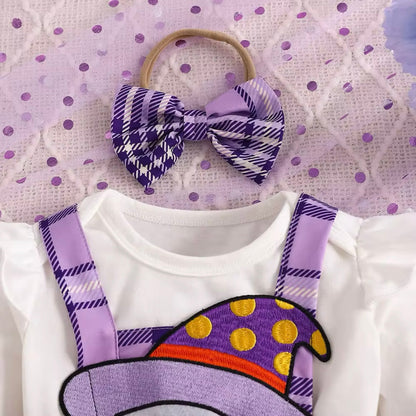 Baby Girls Ghost Halloween Bodysuit & Dress Costume (Age Newborn - 24M)
