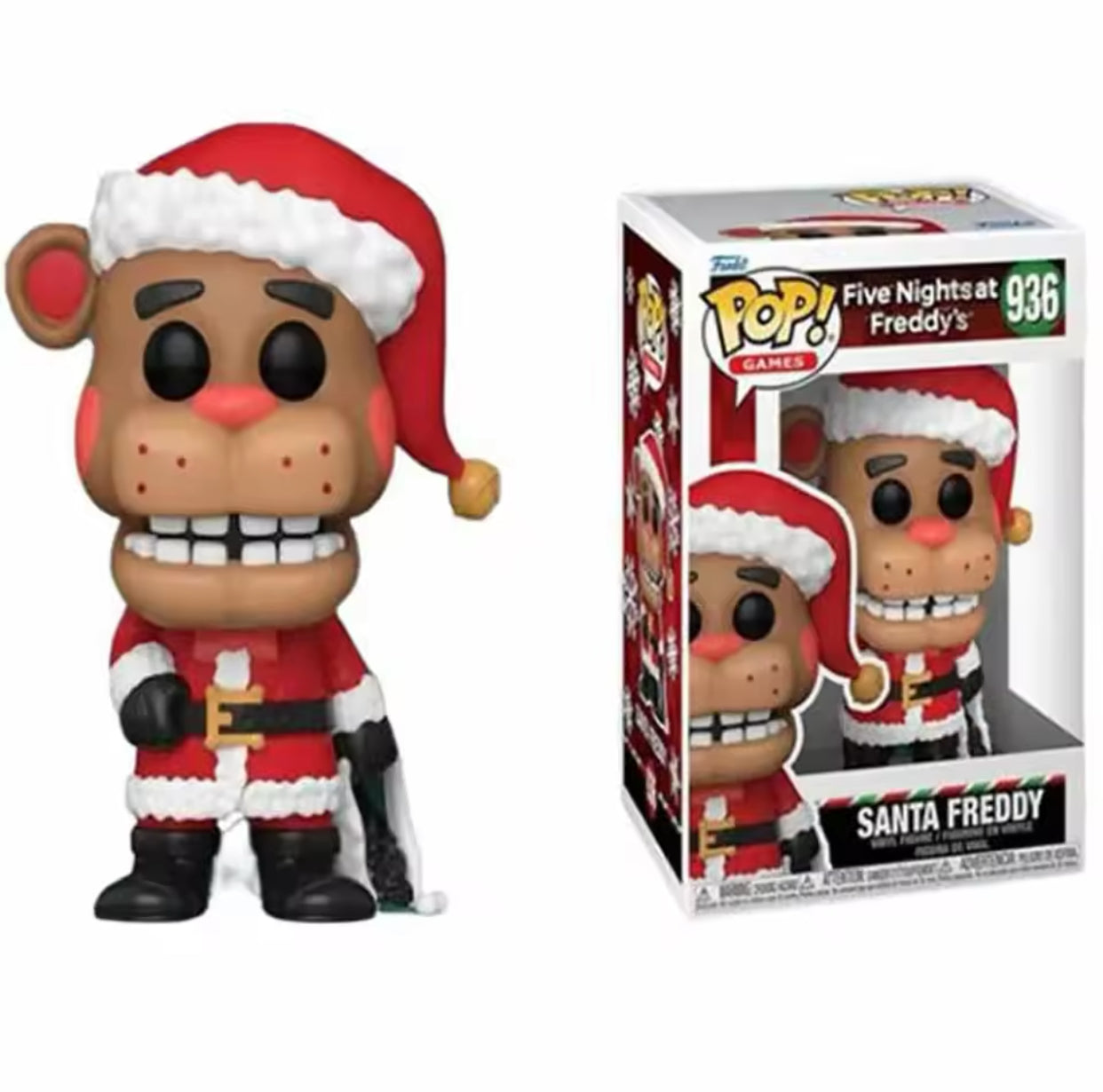 Five Nights At Freddy’s Christmas Figurines - 10cm