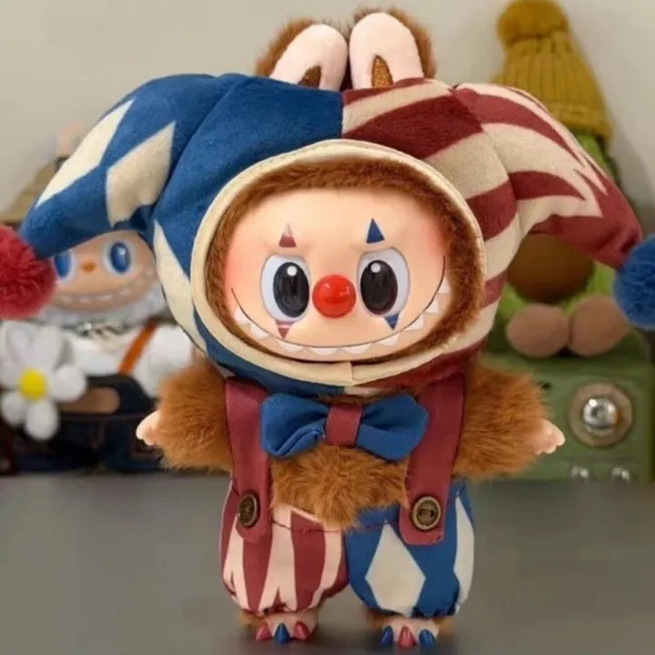 Labubu The Monsters – Halloween “Why So Serious” Series | Juggling Clown Mini Vinyl Plush Pendant Blind Box