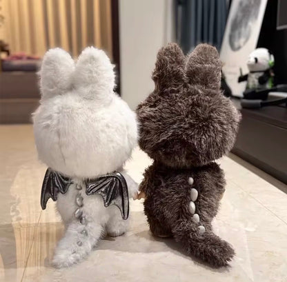 The Monsters Large Labubu Zimomo Angel in Clouds Vinyl Face Doll â€“ 58cm Designer Collectible