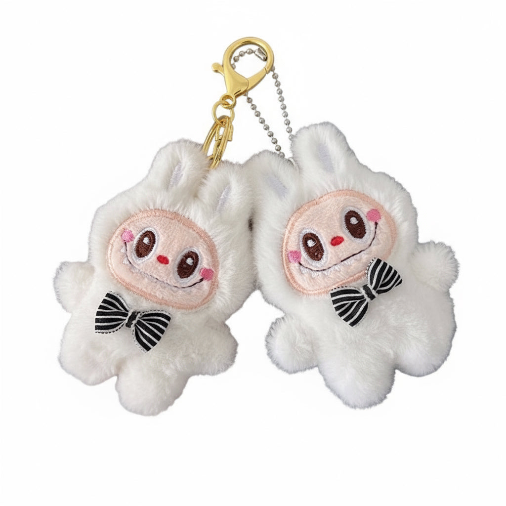 Labubu Plush Keychain â€“ Cute Cartoon Bag Charm