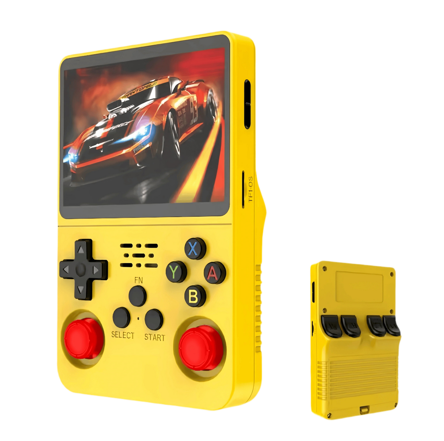 Retro R36S Handheld Video Game Console – 3.5” IPS Screen | 128GB Pocket Player with 10,000+ Preloaded Games | Linux System