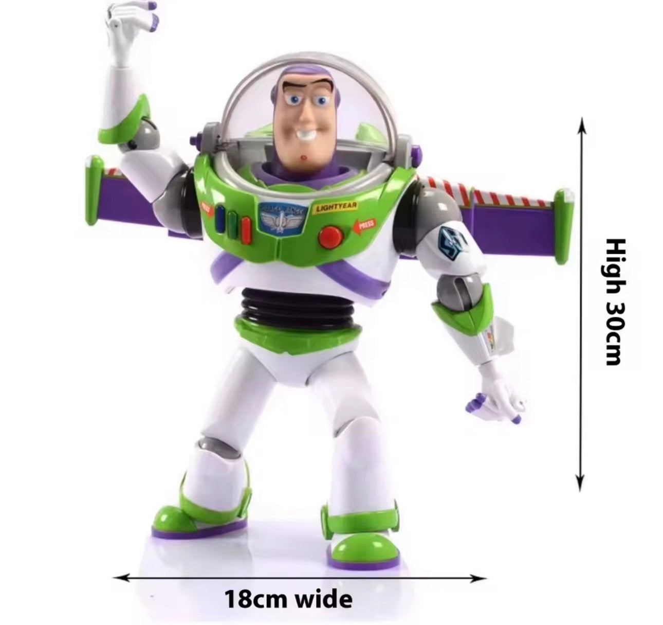 Buzz Lightyear Action Figure Robot