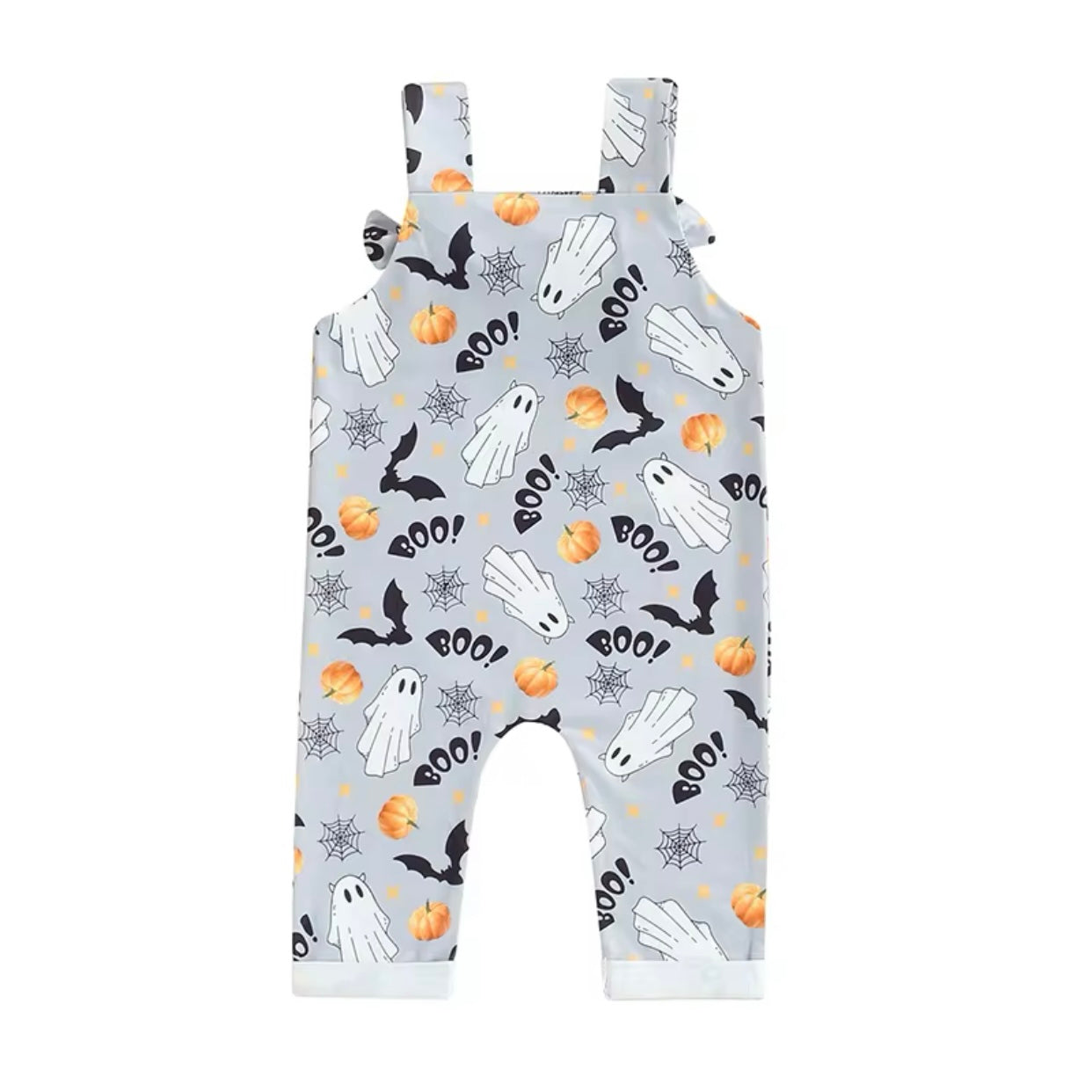 Baby Ghost Halloween Jumpsuit (Age 3M-18M)